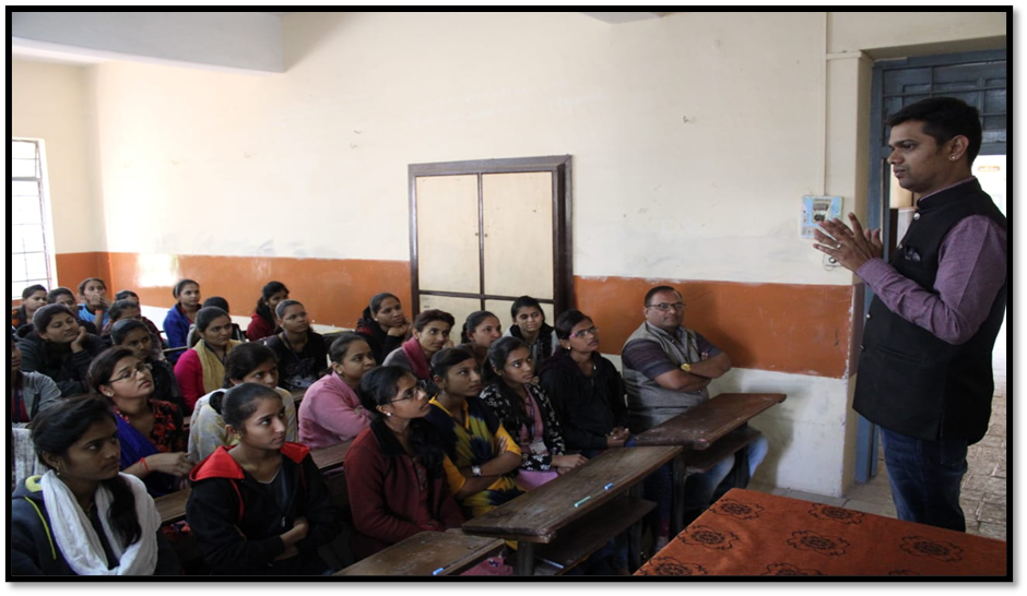 Academic Year 2019-20 Department of Economics organized a lecture on ‘Indian
												Economy Slowdown’ by S. P. Balamurugan from Tamil Nadu University. On this
												occasion program.